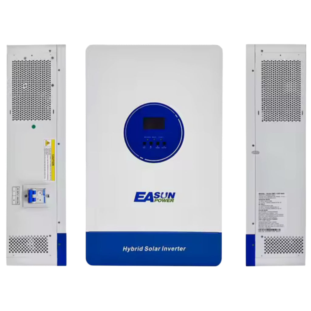 Invertor Solar Hibrid 11KW 48V 230V WiFi inclus, MPPT Dual 150A, Unda Sinusoidala Pura, Off Grid, Paralel, Incarcator Baterii, EASUN iSolar SMT 12KP-48V