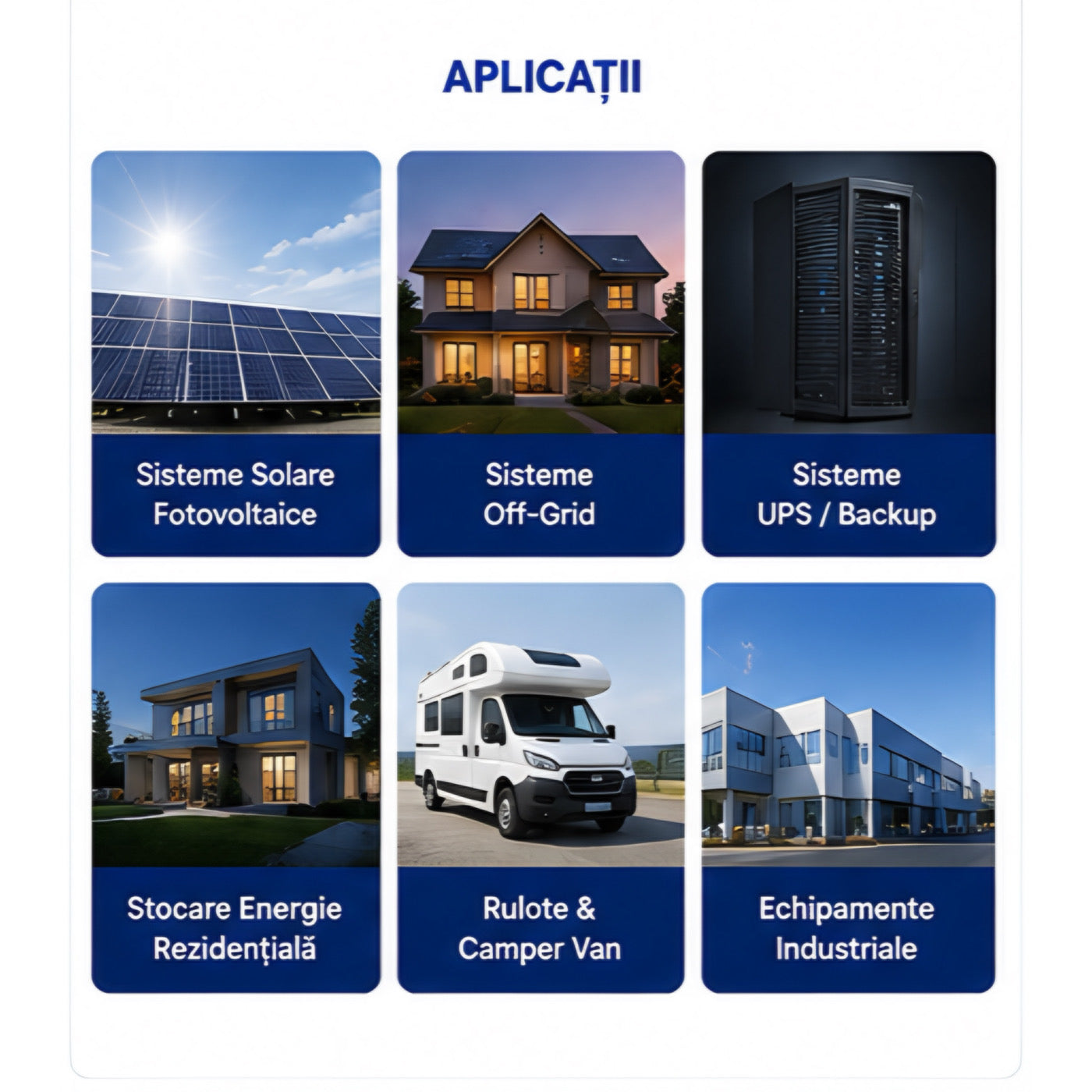 Baterie LiFePO4 16 kWh 51.2V 310Ah cu celule EVE Grade A, BMS Inteligent, Low Voltage, compatibila cu sisteme fotovoltaice si invertoare